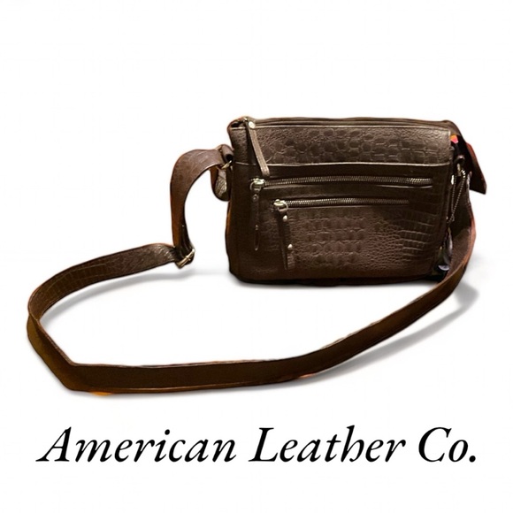 Handbags - Crossbody Leather Bag, Great American Leather Bag